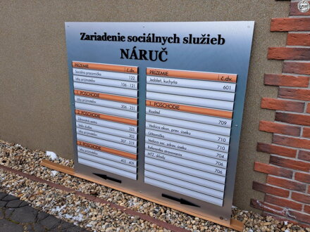 Výroba vyměnitelné orientační tabule "Prominent HL 33"