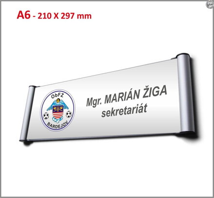 Menovky ku dverám "HL - CYLINDER 2"  